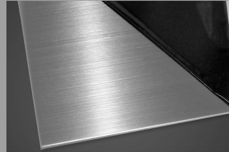 Brushed aluminium which can be difficult for bonding