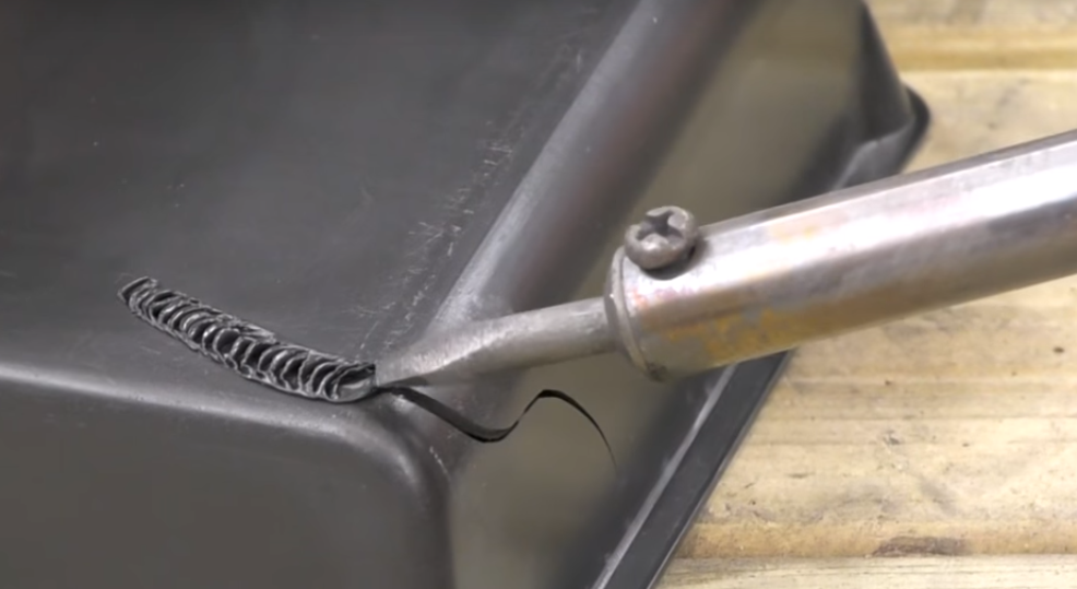 Polypropropylene welding can damage the plastic